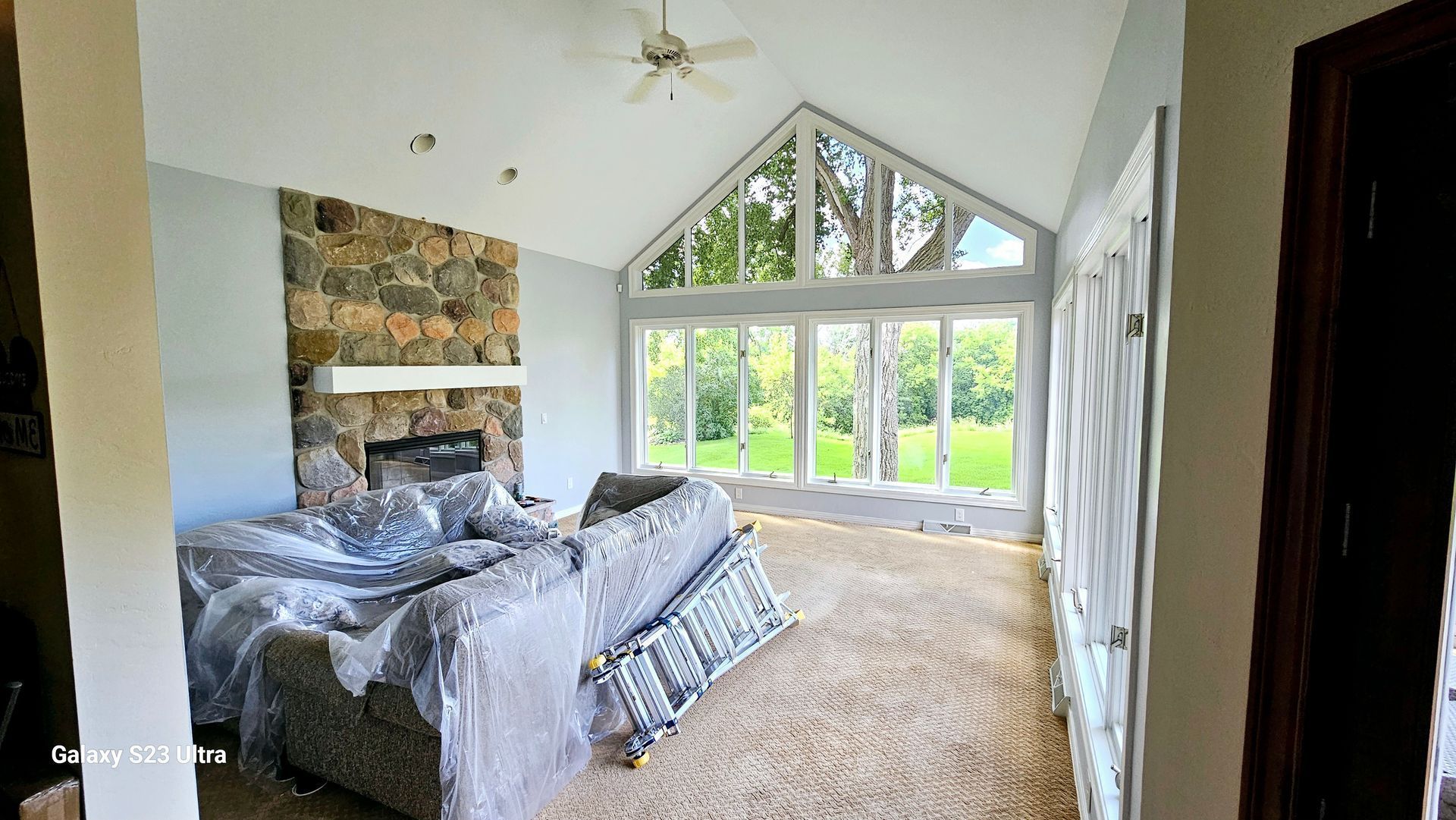 Remodeling the living area