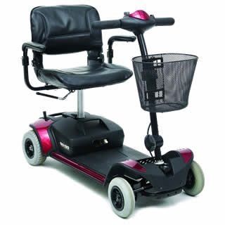 leather seat mobility scooter