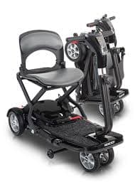 black mobility scooter