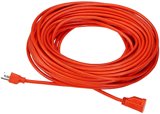 Extension cord to give power to the Honda generator for Take A Seat Rentals