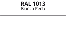 RAL 1013 - bianco perla