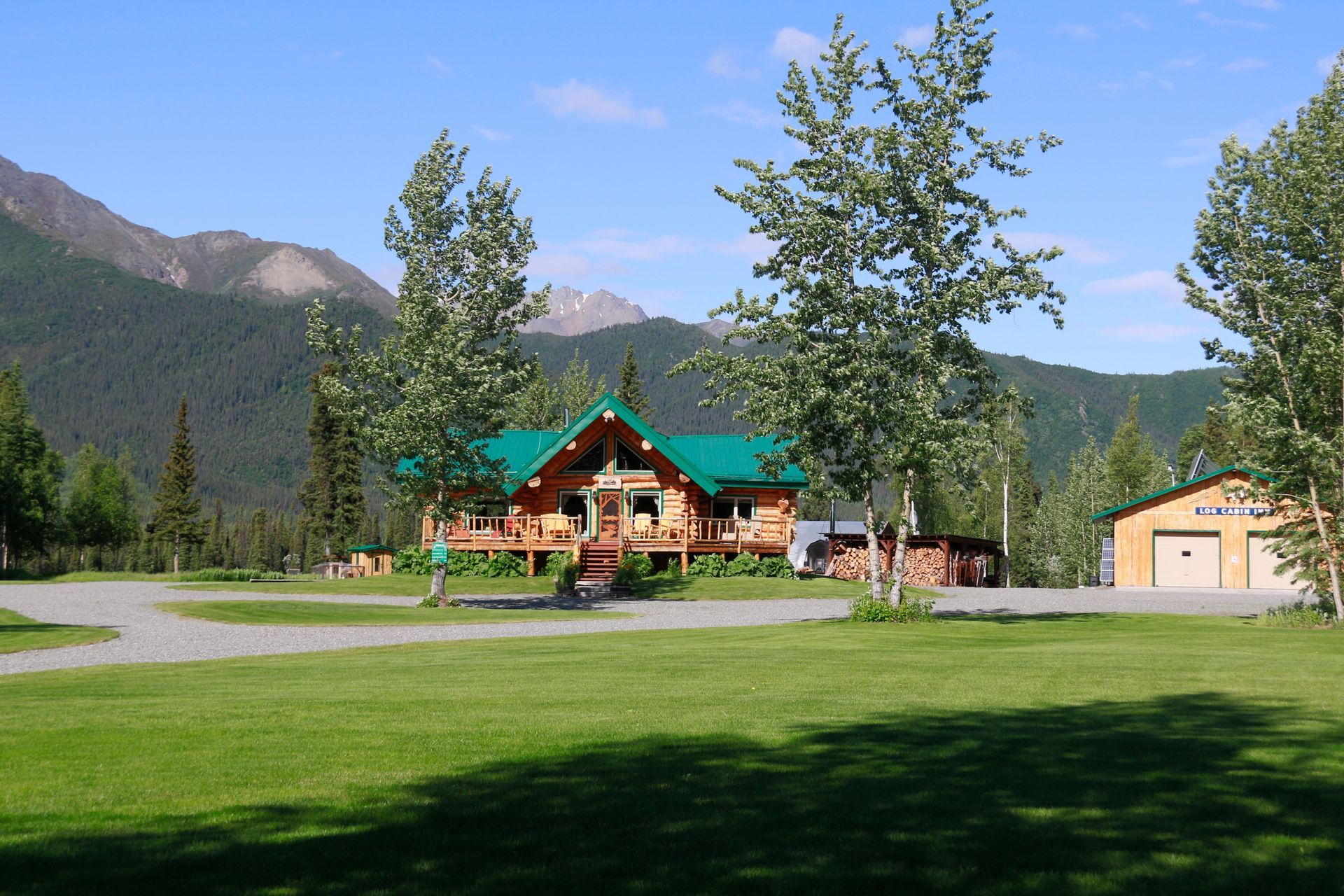 Main Lodge at Log Cabin Wilderness Lodge