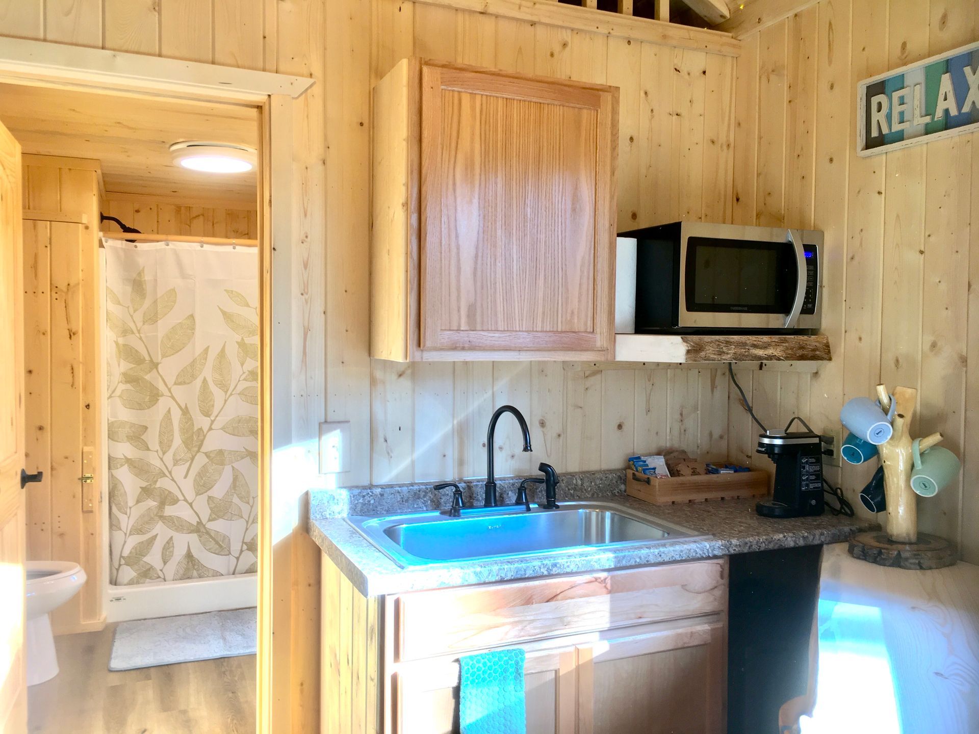 View the northern lights, aurora borealis, in dark skies at the Wilderess Lodge.