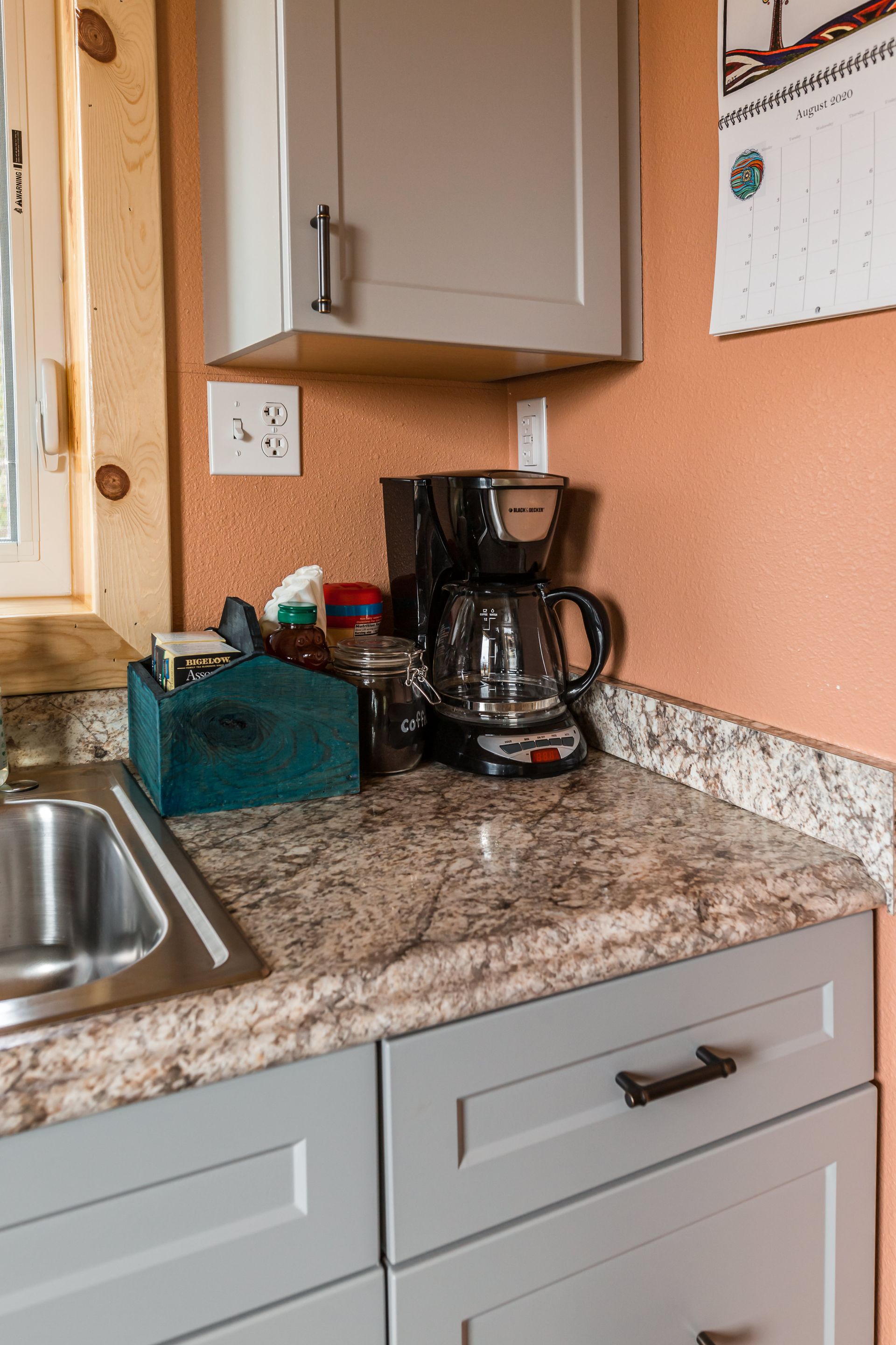 Aerial view of the Log Cabin Wilderness Lodge property