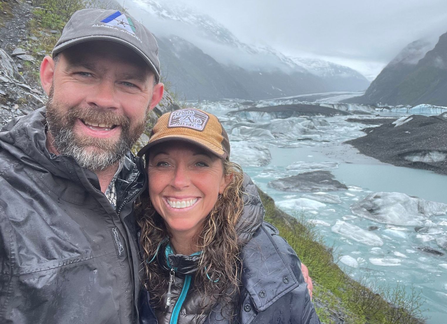 Jonathan and Deb Alsup, Log Cabin Wilderness Lodge owners who live off the grid in Tok, Alaska