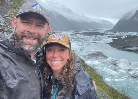 Jonathan and Deb Alsup, Log Cabin Wilderness Lodge owners who live off the grid in Tok, Alaska
