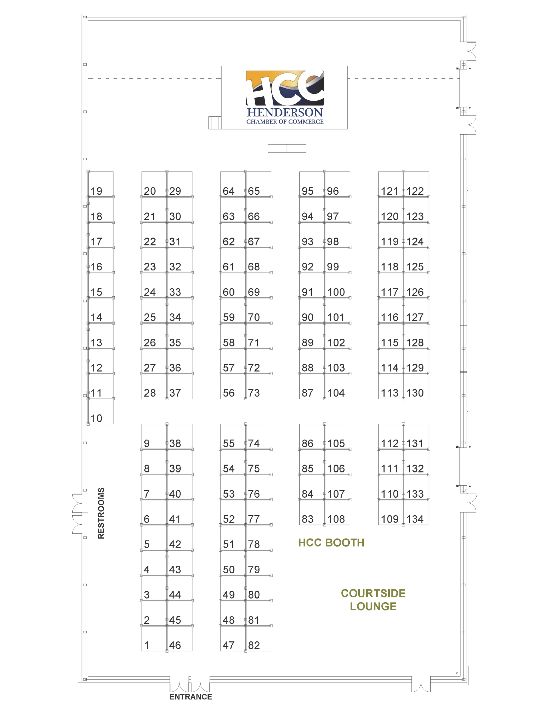 HCC Expo Floor Plan 2024