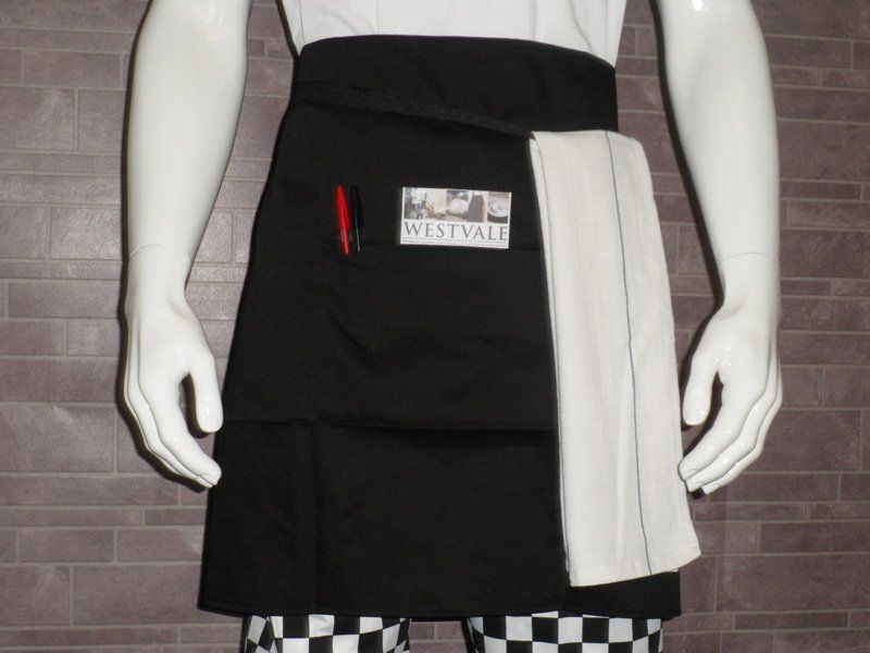 Bistro waist aprons