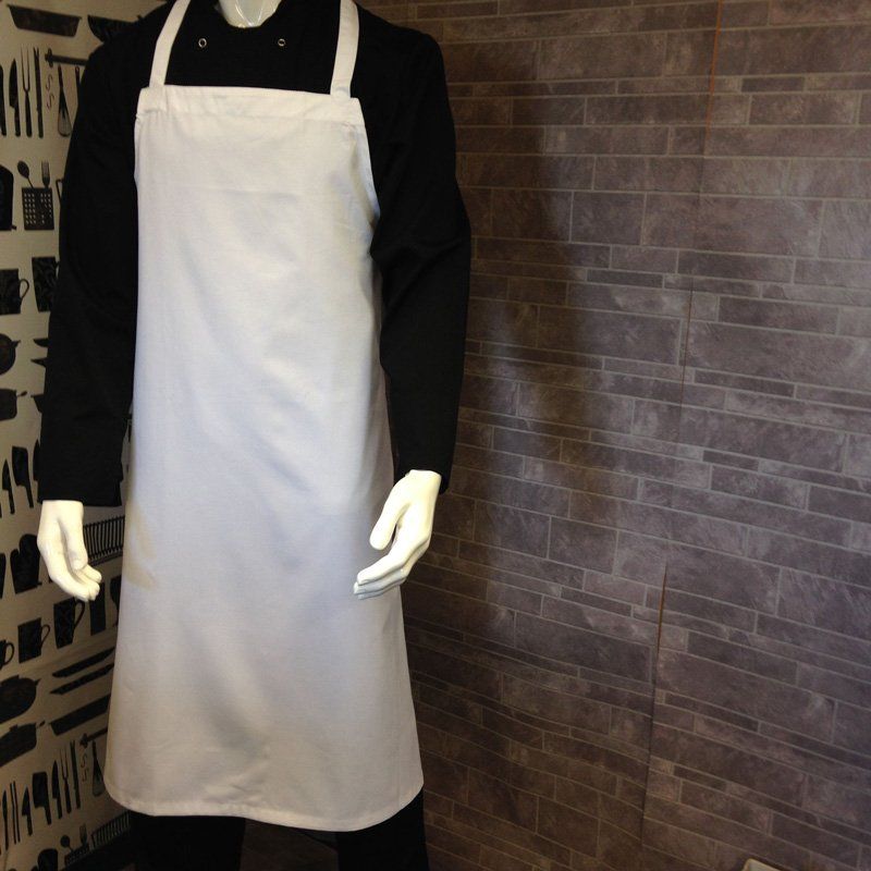 cotton white Bib aprons