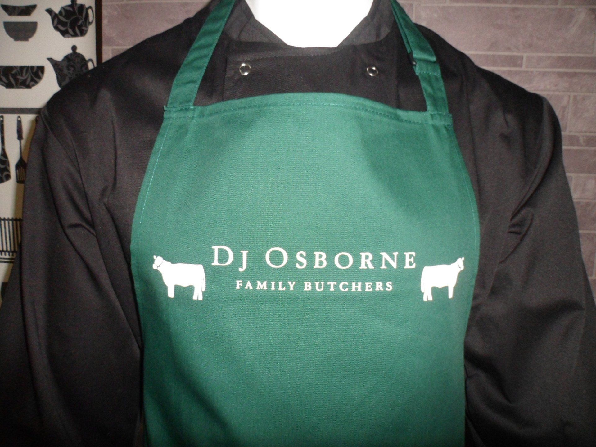 dj osborn family butchers apron