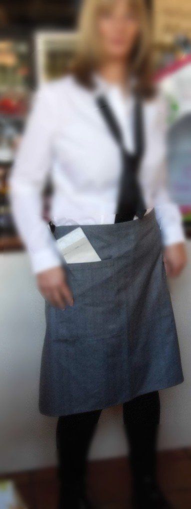 denim waist apron