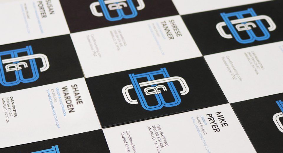 printed business cards