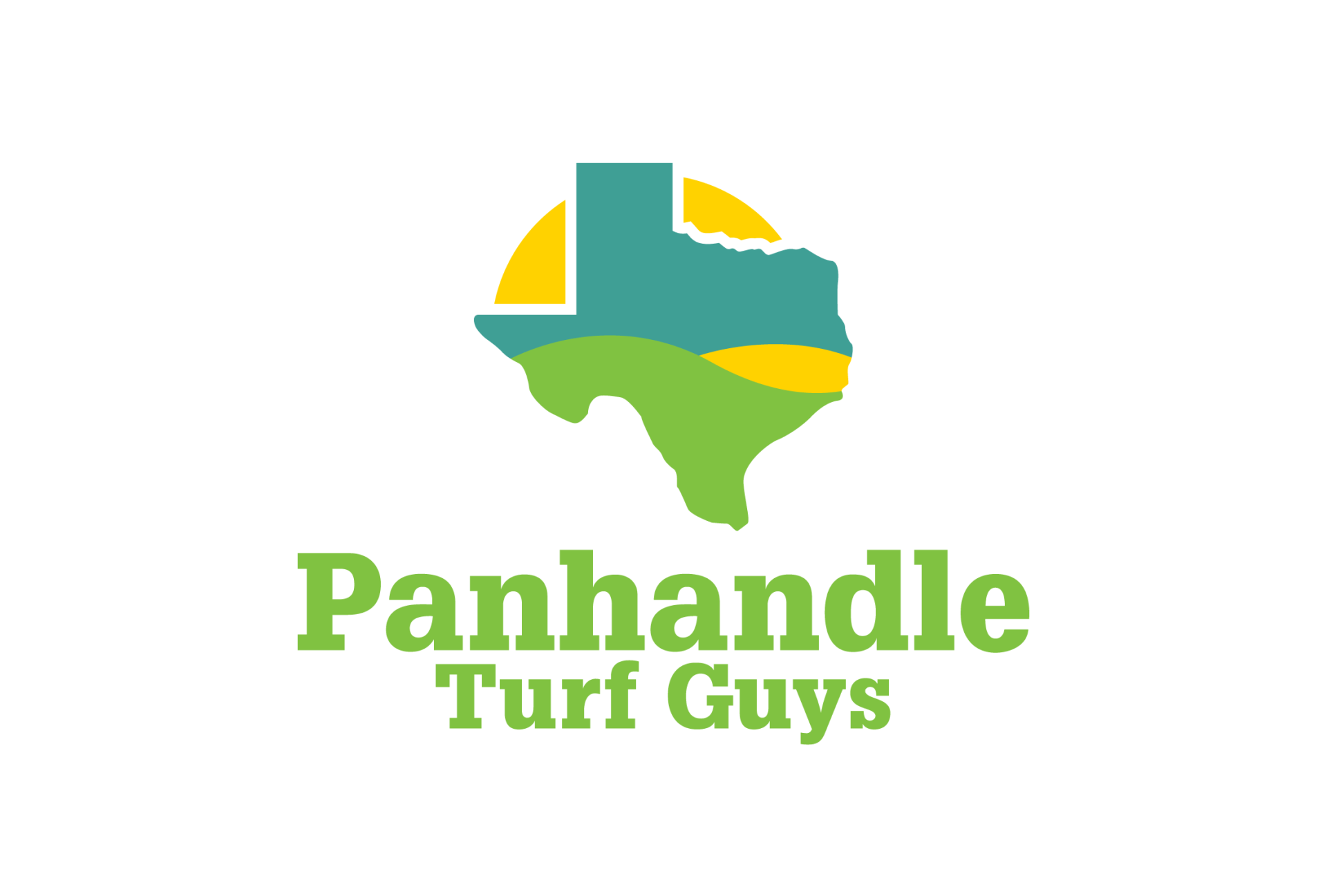 Panhandle Turf Guys logo designed by C&B Marketing.
