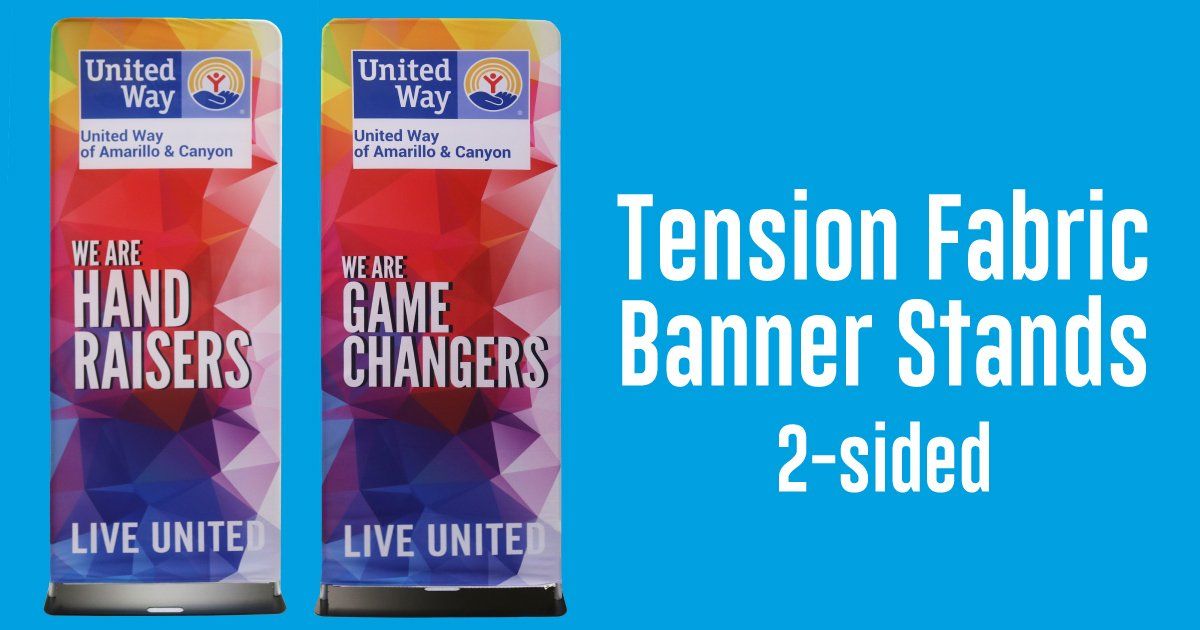 Tension Fabric Banners for United Way