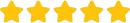 A row of yellow arrows on a white background.