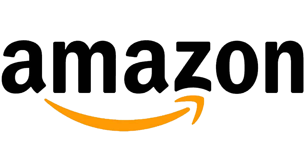The amazon logo has a yellow arrow pointing to the right.