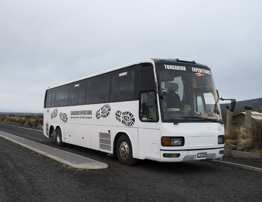 Tongariro Expeditions Shuttle Bus