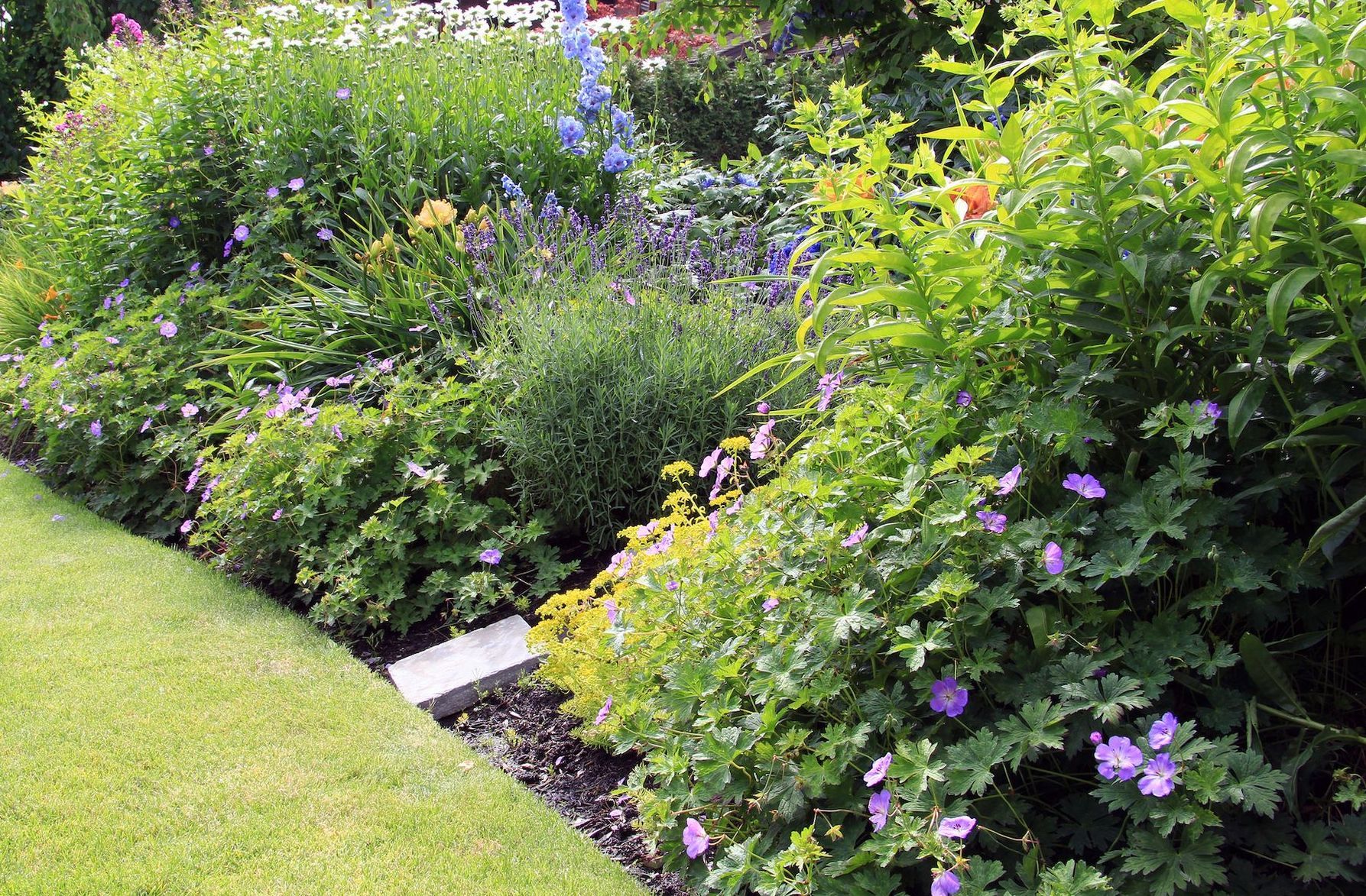 Commercial Flower Bed