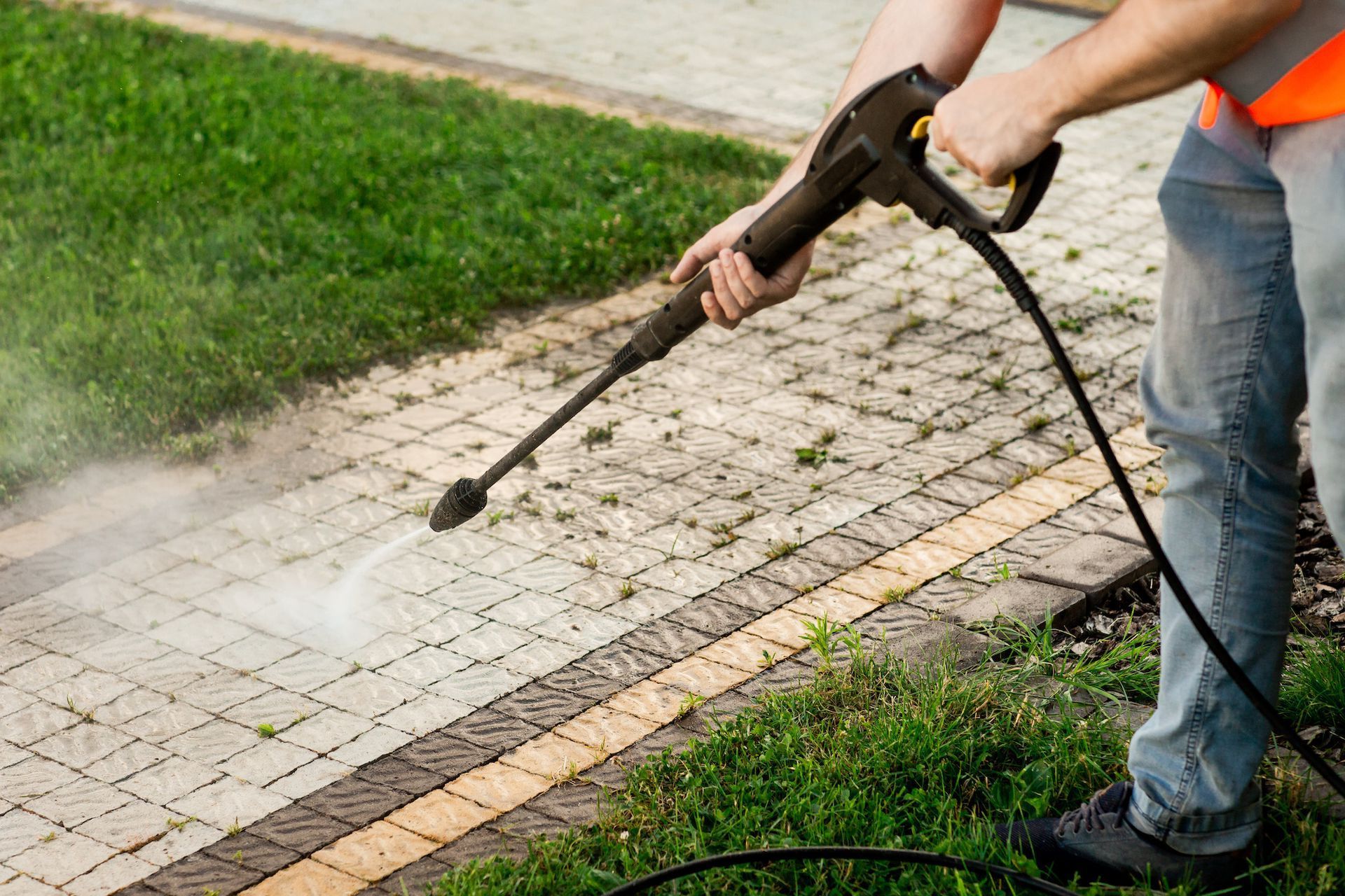 Pressure washing