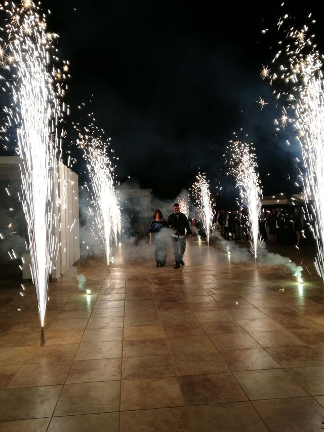 giochi pirotecnici di ultima generazione per matrimoni