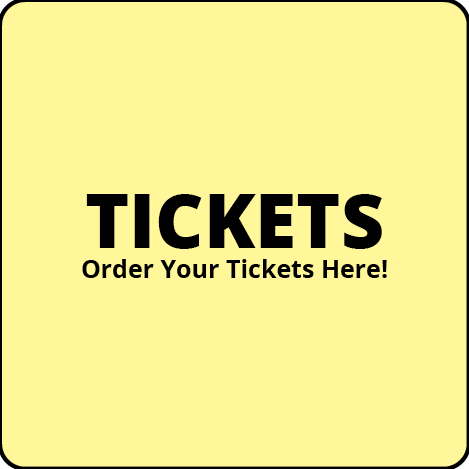 A yellow square with the words `` tickets order your tickets here '' on it.