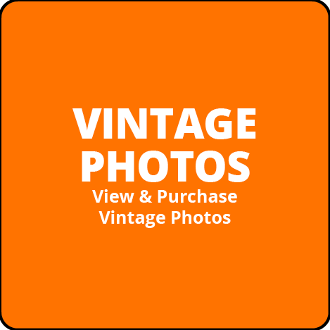 An orange sign that says vintage photos view and purchase vintage photos