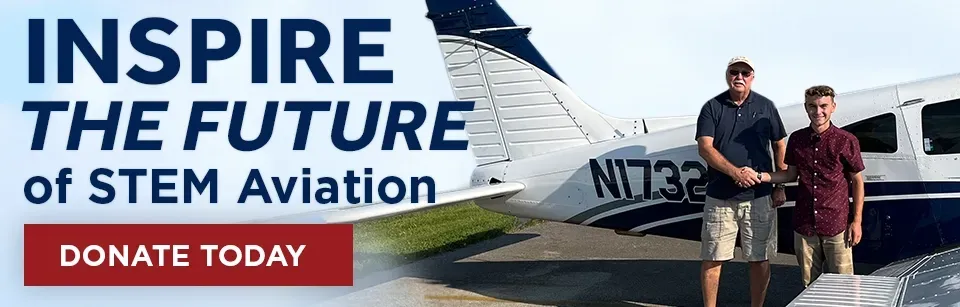 Support the Future of Aviation Education - Donate Today by Clicking Here!