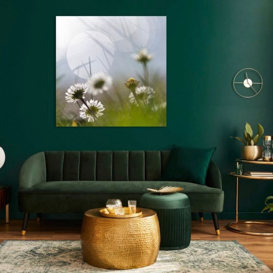 Wanddecoratie, foto aan de wand