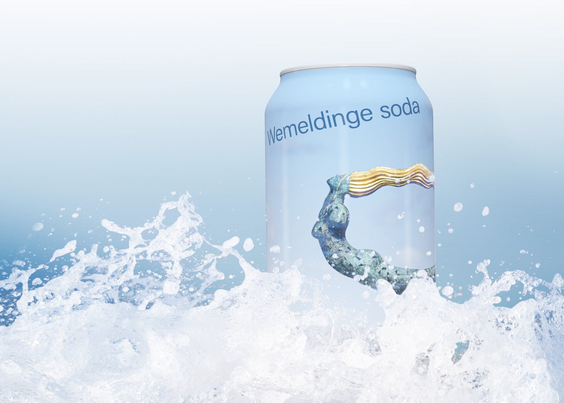 Grapje met een blikje