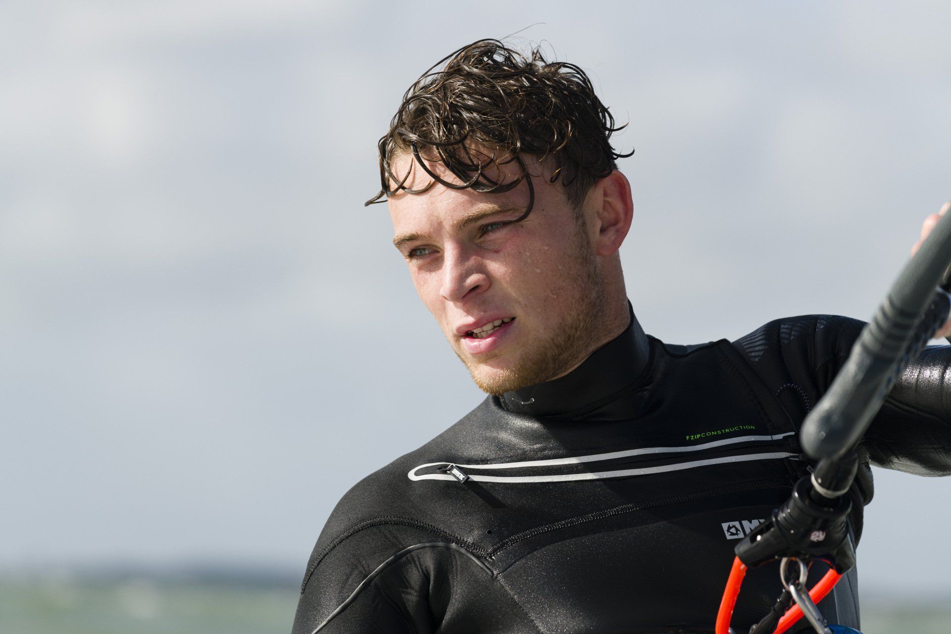 Portret voor de serie (Wo)man of the Scaldis - Surfer Jeroen