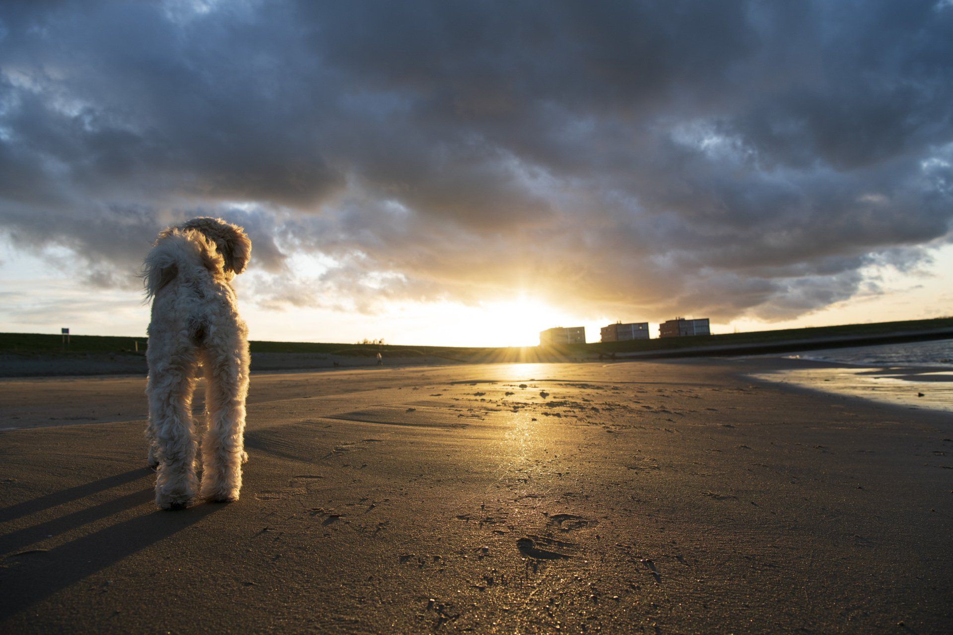 Zonsondergang in Wemeldinge Zeeland