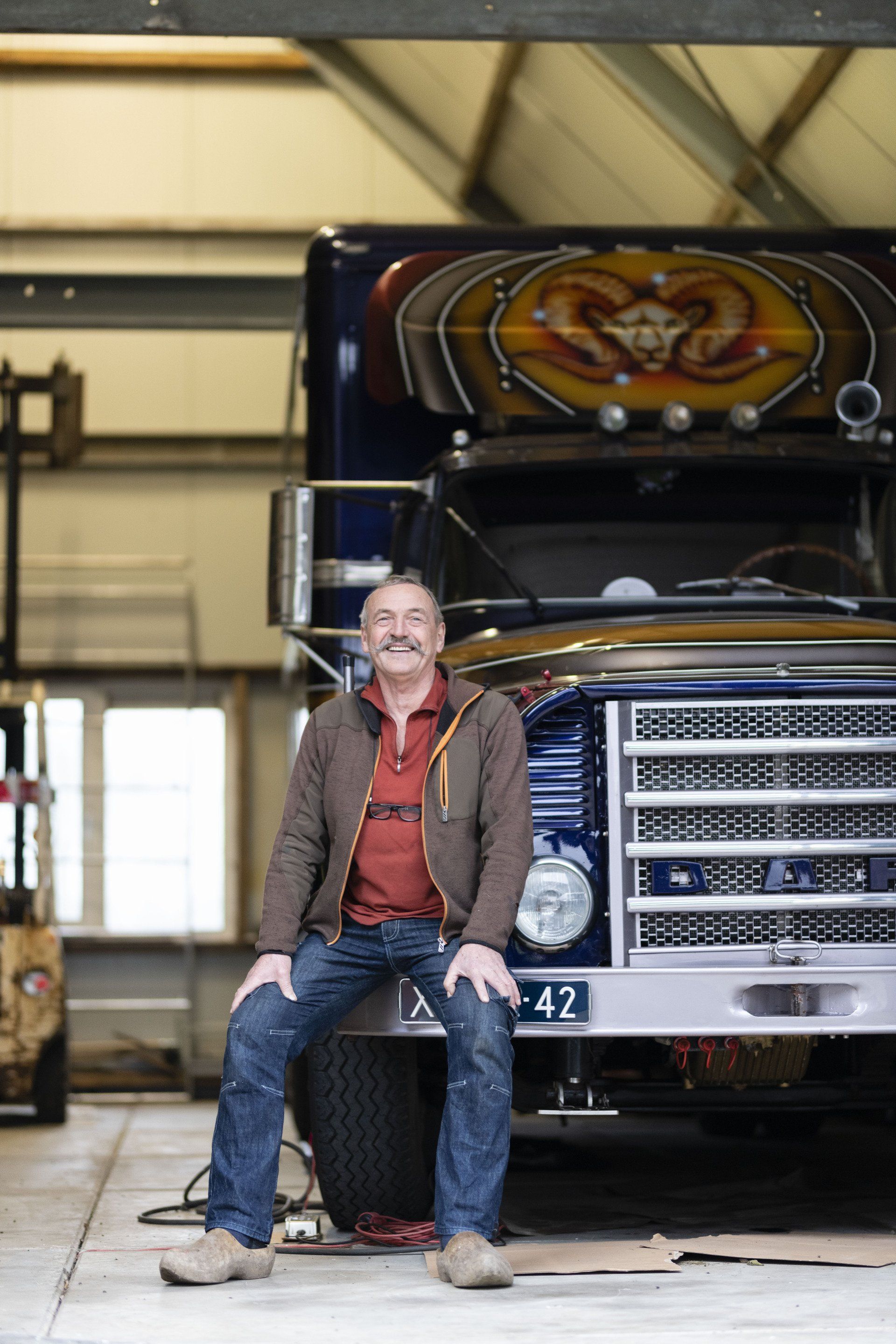 Portret van Hans tijdens Roadtrip Zeeland