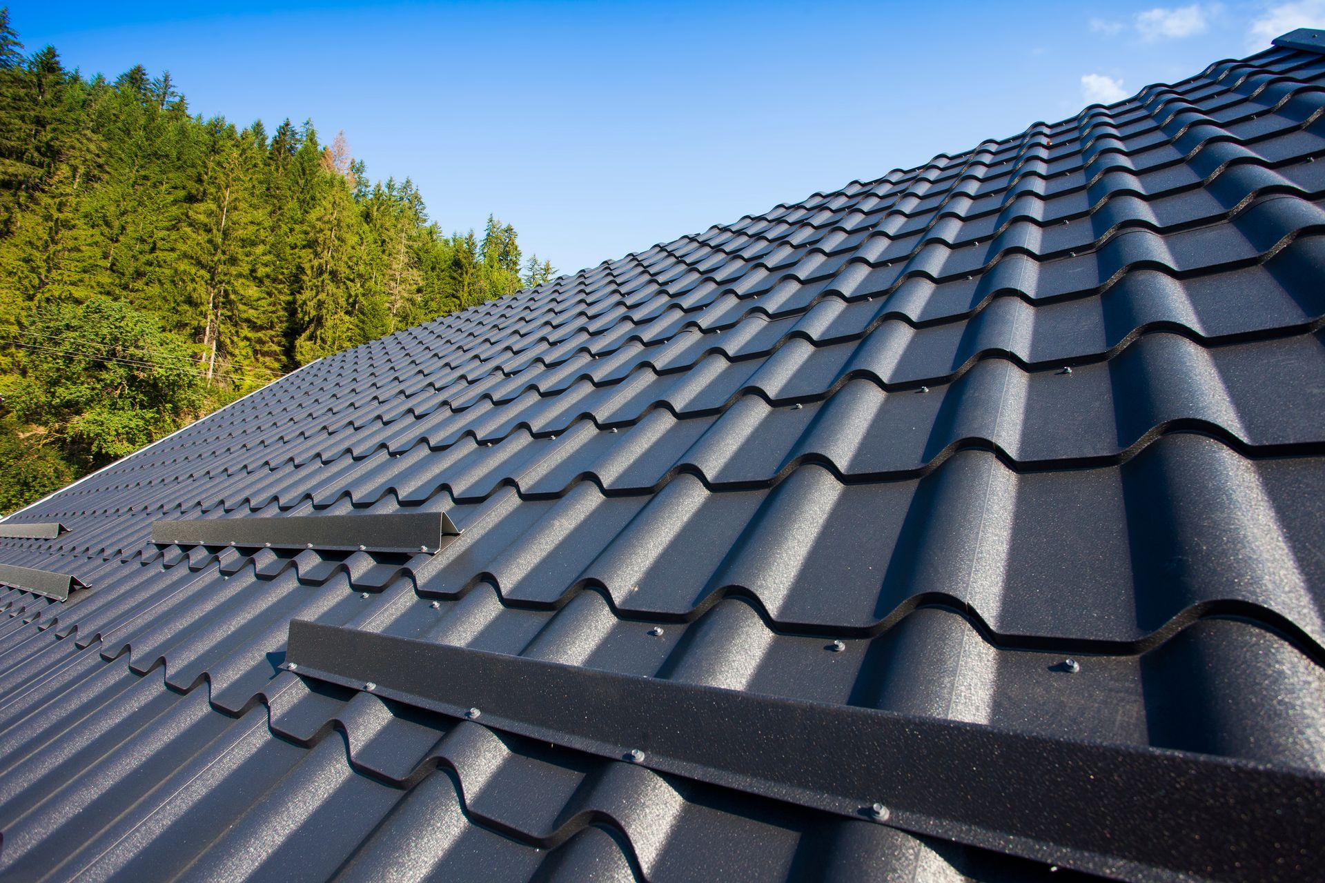 Dark Grey Tile Roof — JLH Plumbing, Gas & Roofing in Wollongong, NSW