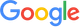 Google logo: Blue, red, yellow, and green letters.