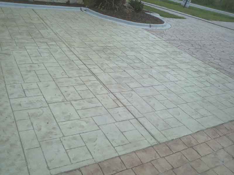 Grey Concrete Floor ─ Corpus Christi, TX ─ Alpha & Omega Siding & Windows L.L.C
