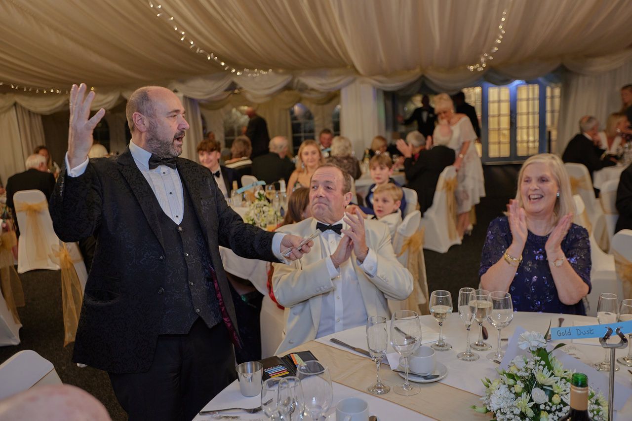 Golf club events become much more memorable when you book Paul Roberts Magician