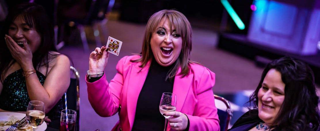 Tons of Happy clients is a phrase that comes up if you search for www.paulrobertsmagic.com