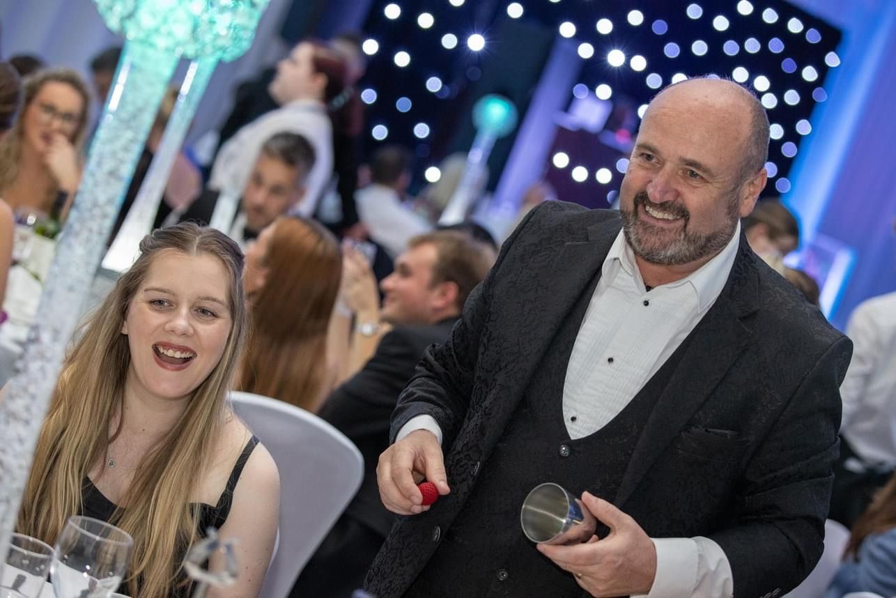 Dinner Party Magic in Birmingham Paul Roberts