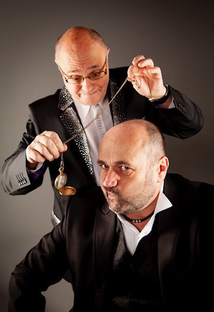 Paul Roberts Magician with Kevin Jay