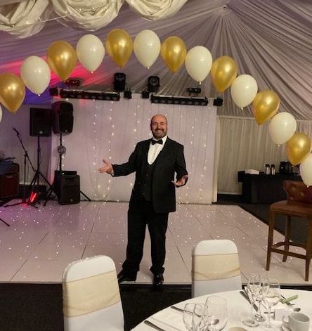 All set to go at a Fabulous Cheshire Wedding.