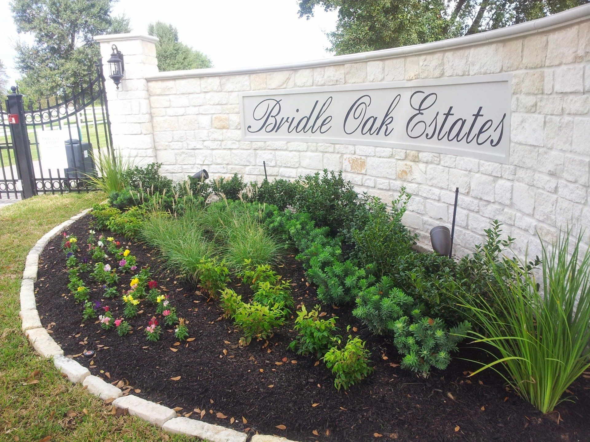 Residential Landscape in Tomball, TX