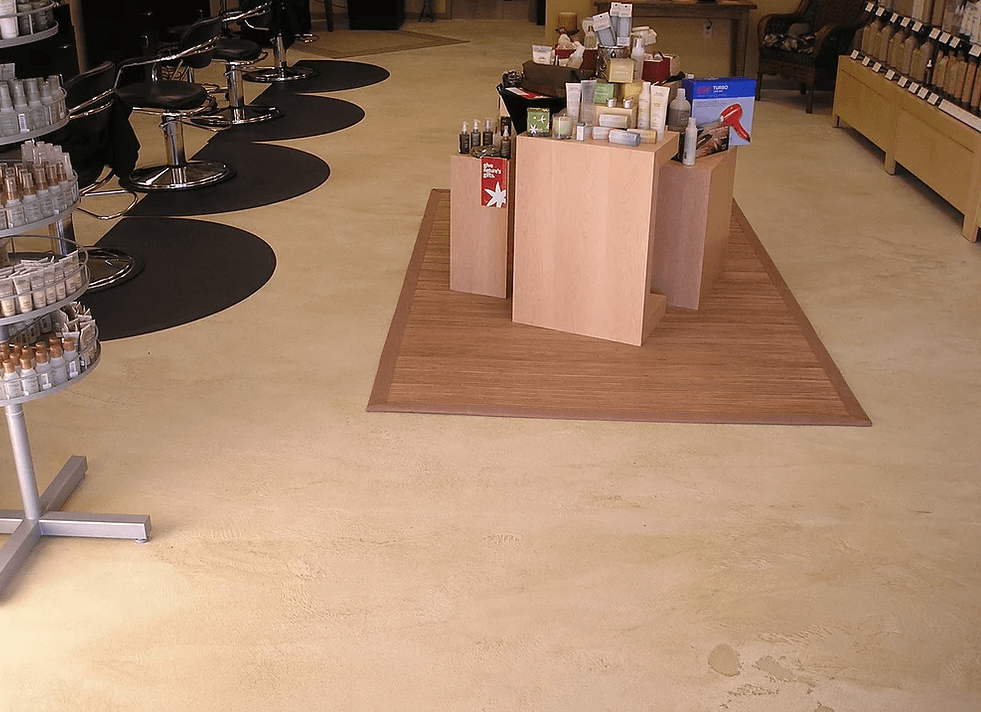 a store with a lot of products on the floor