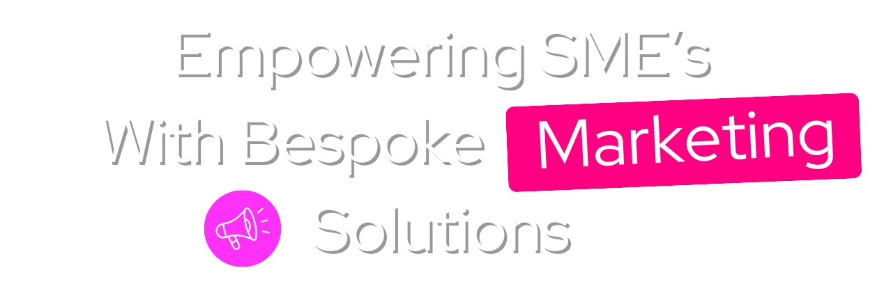 A sign that says empowering businesses with bespoke digital solutions