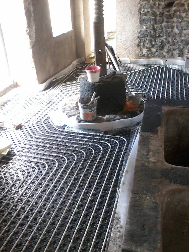 riscaldamento a pavimento