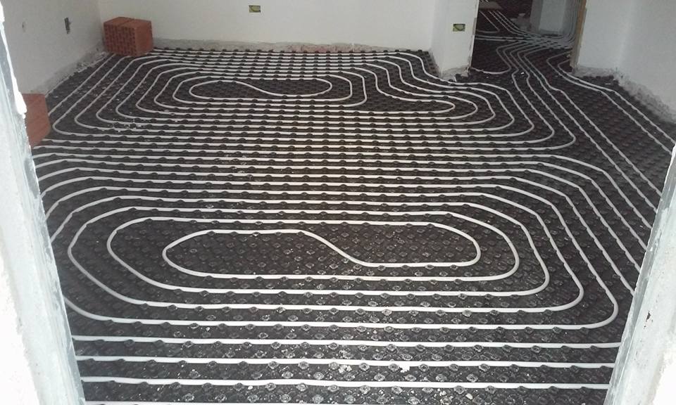 installazione riscaldamento a pavimento