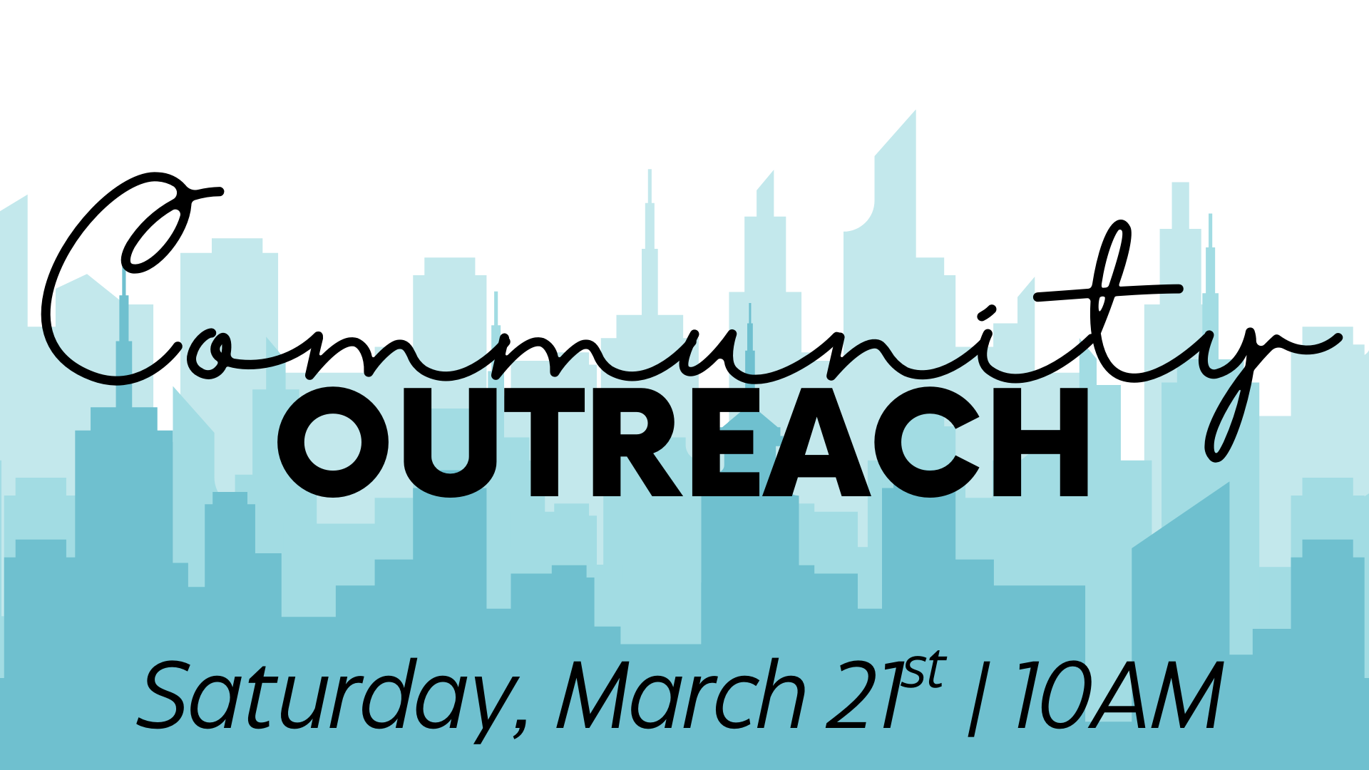 Community Outreach Slide