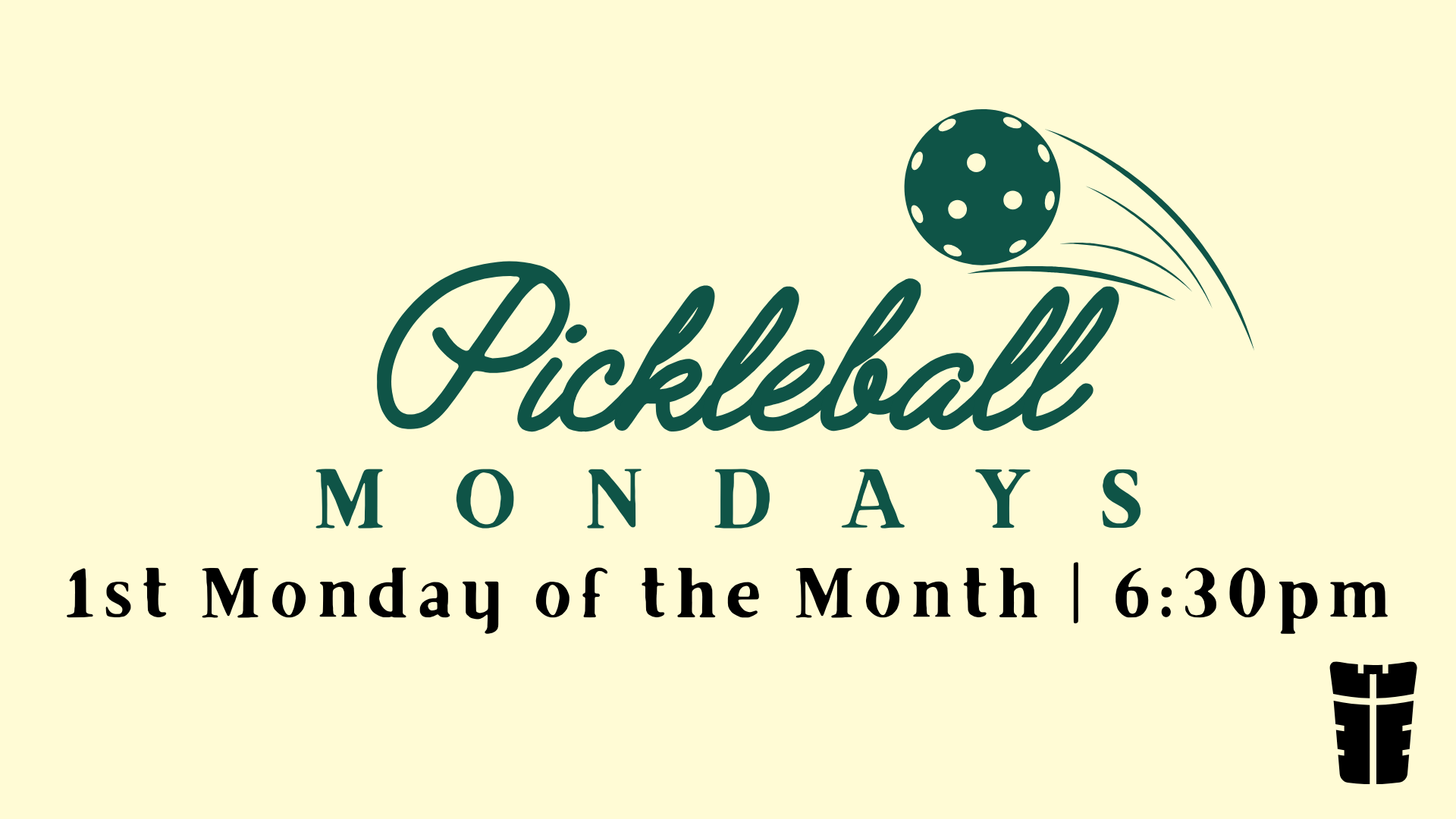 Pickleball on Mondays