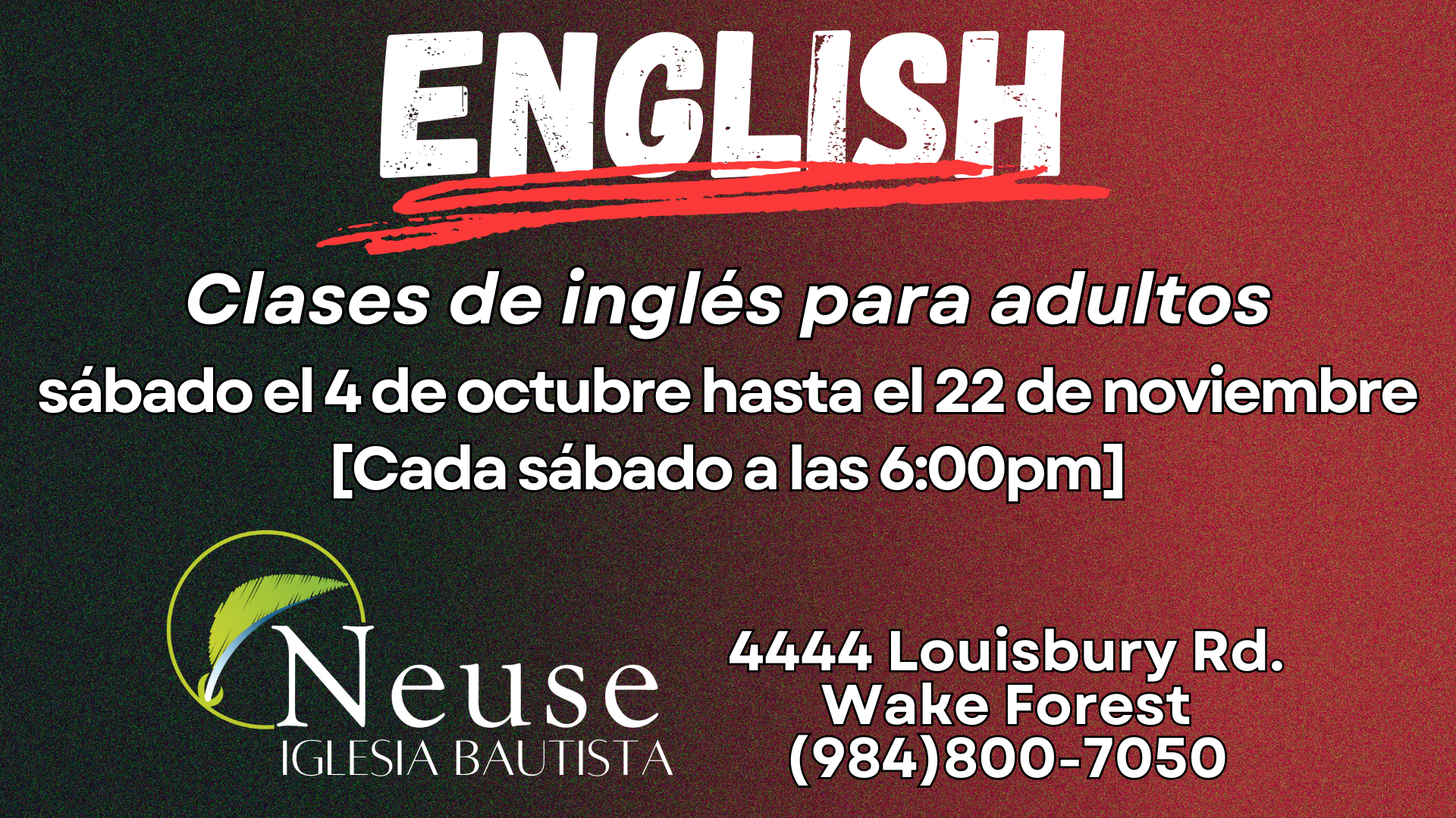 clases de ingles para adultos