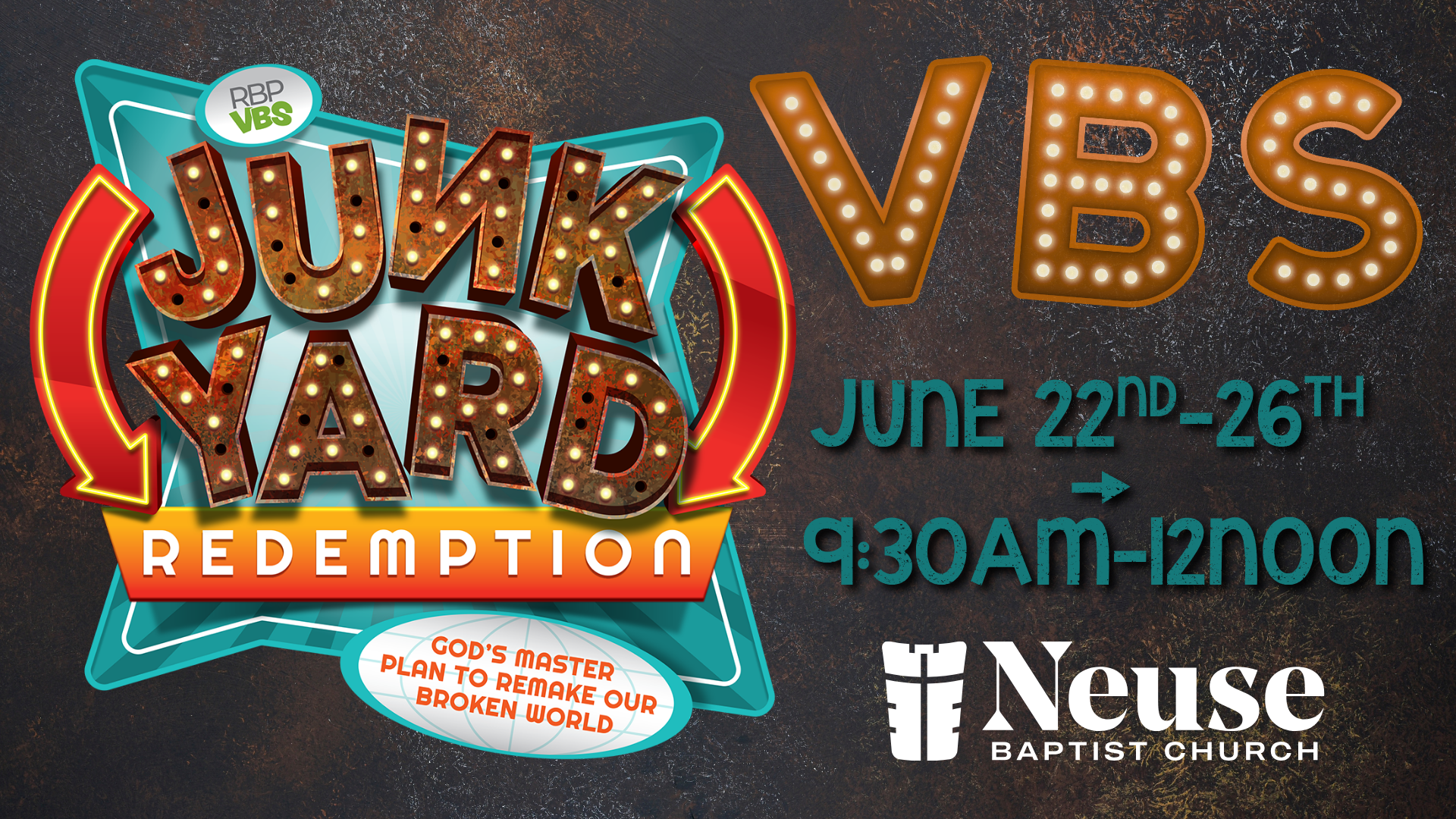 Junkyard Redemption VBS 2026
