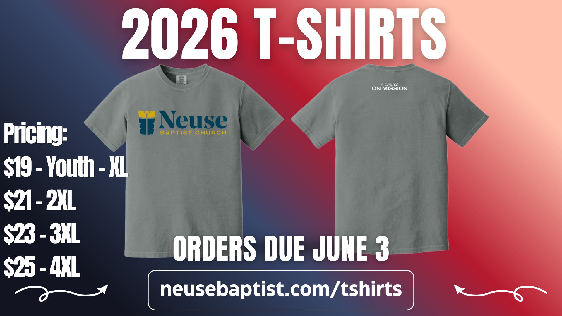 T-shirts 2026